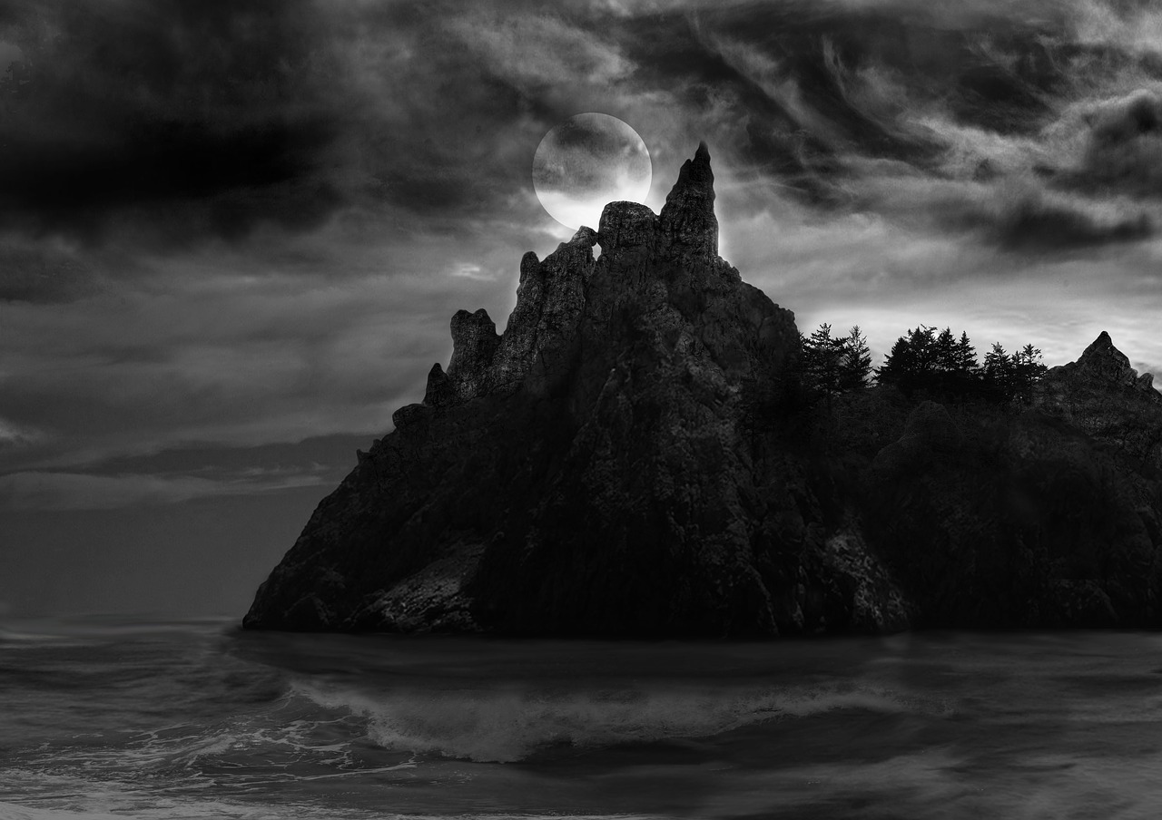 spooky island island spooky free photo