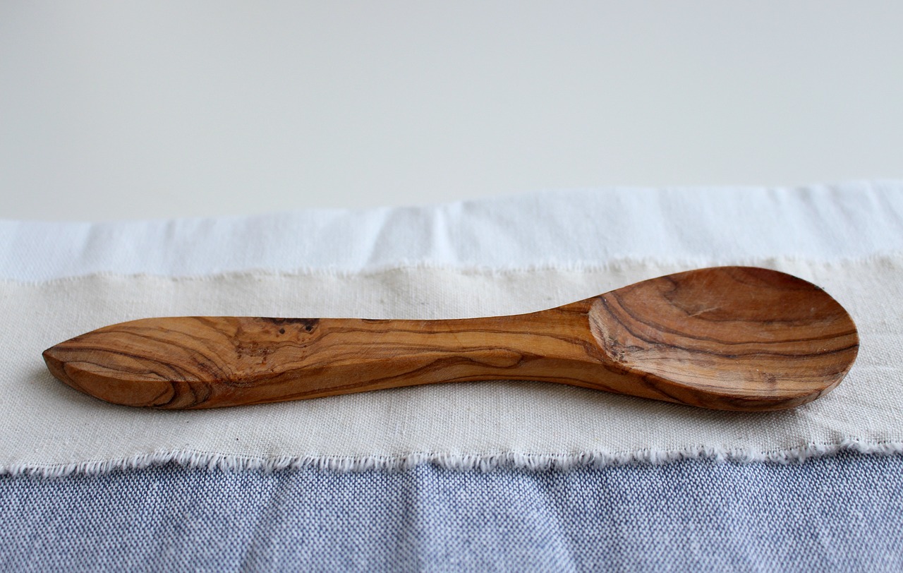 spoon wooden spoon old free photo