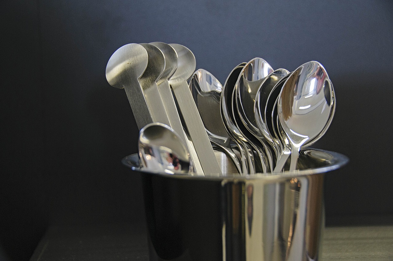 spoon cutlery still life free photo