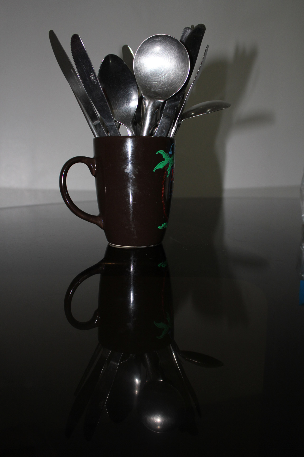 spoon cup black free photo