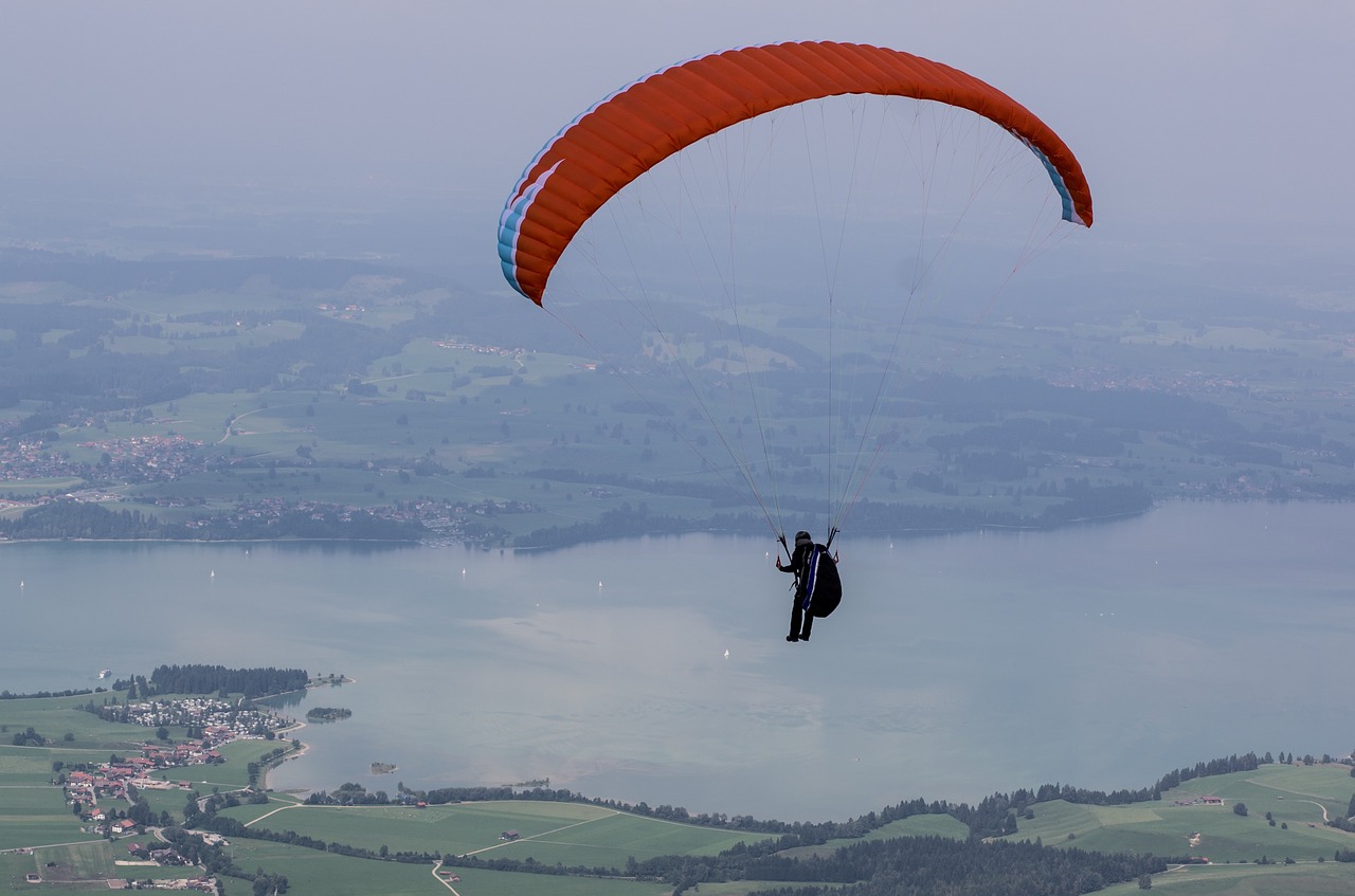 sport glide paragliding free photo