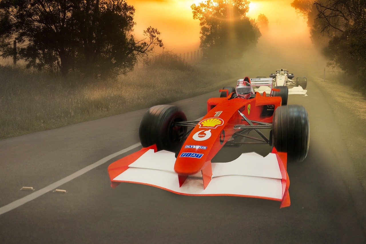 sport car racing formula 1 free photo