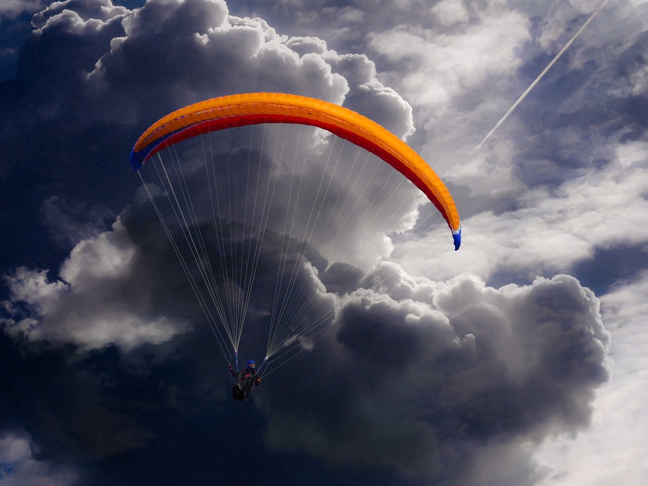 sport paragliding paraglider free photo