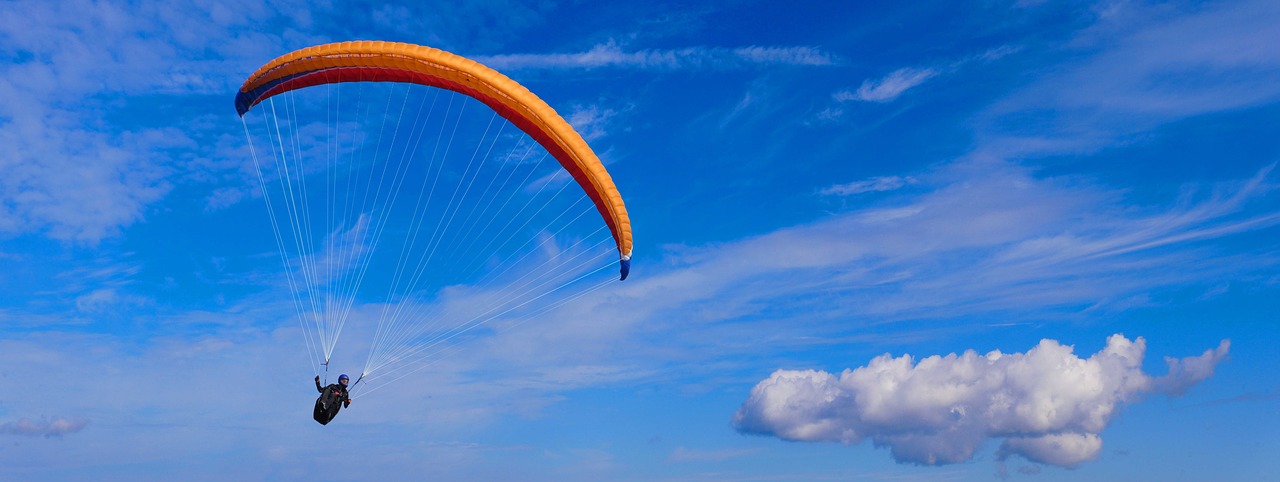 sport fly paragliding free photo