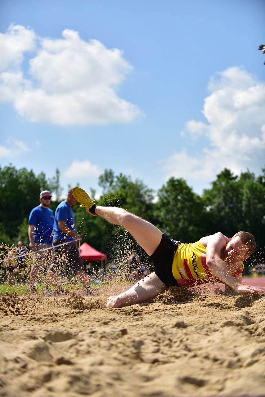 sport  long jump  competition free photo