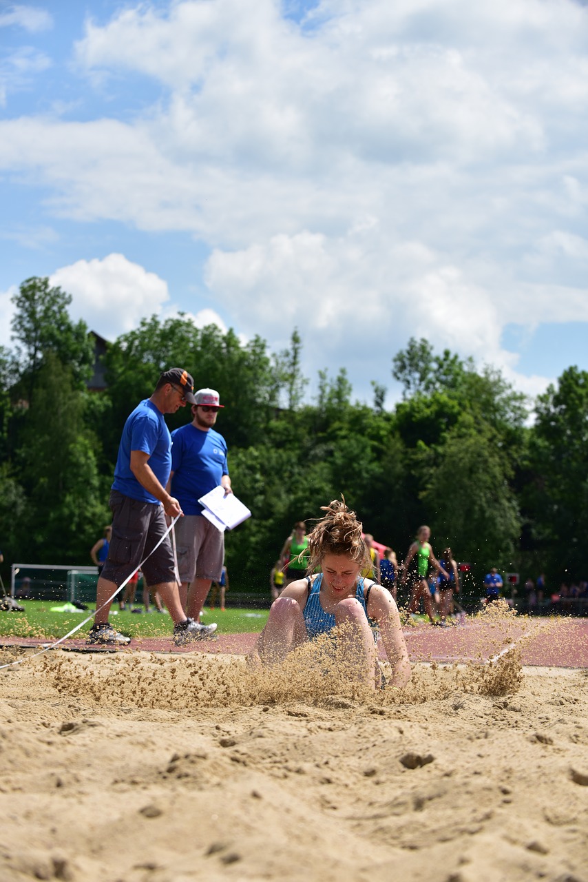 sport  long jump  competition free photo