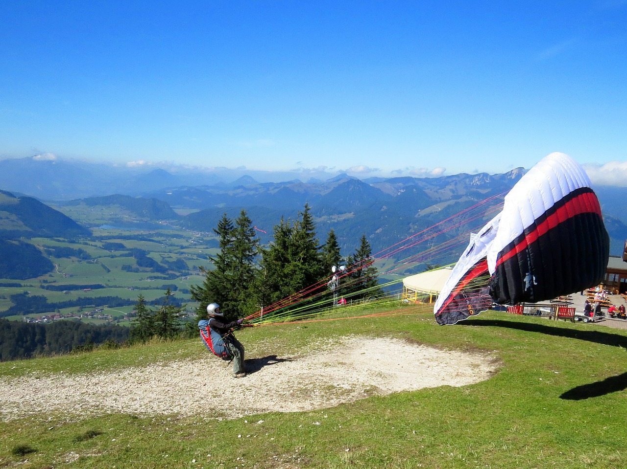 sport fly paragliding free photo