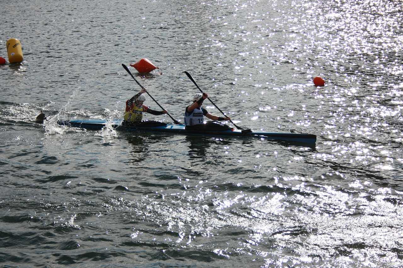 sport canoeing water free photo