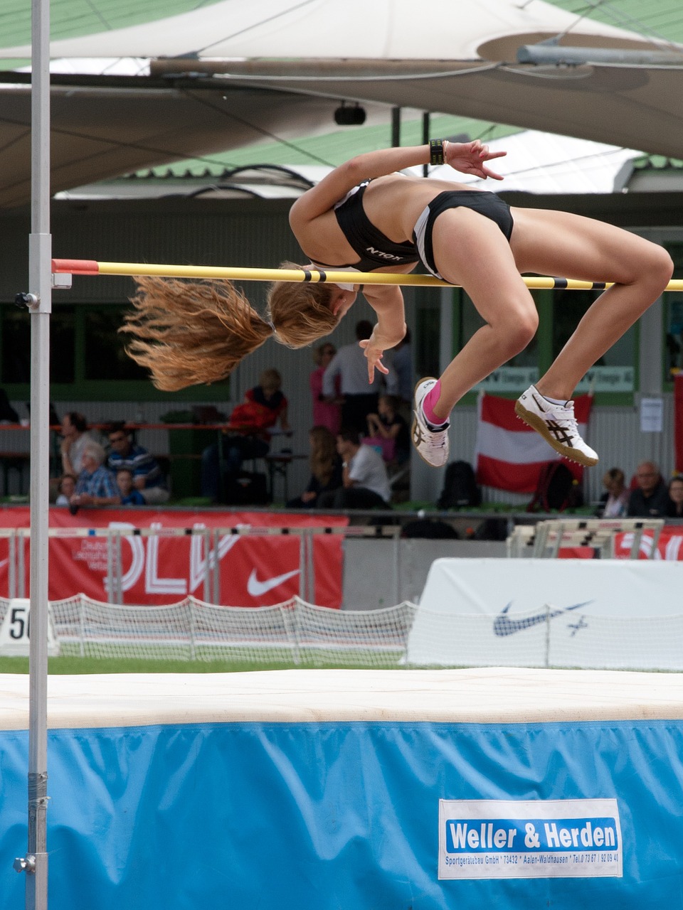 sport athletics high jump free photo