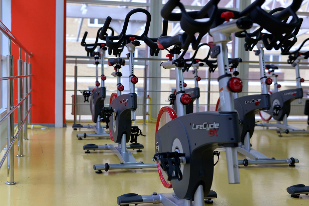 sports indoor cycling fitness free photo