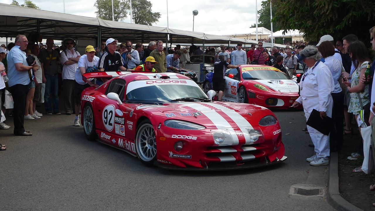 sports car dodge viper goodwood free photo