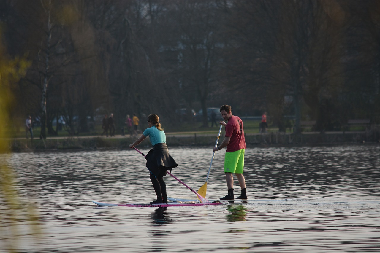 sport leisure paddle free photo