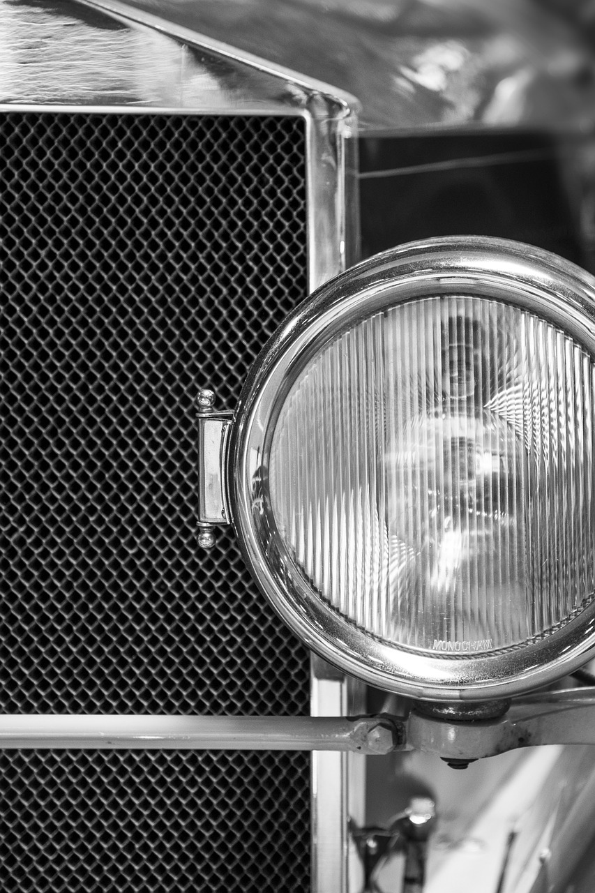 spotlight auto oldtimer free photo