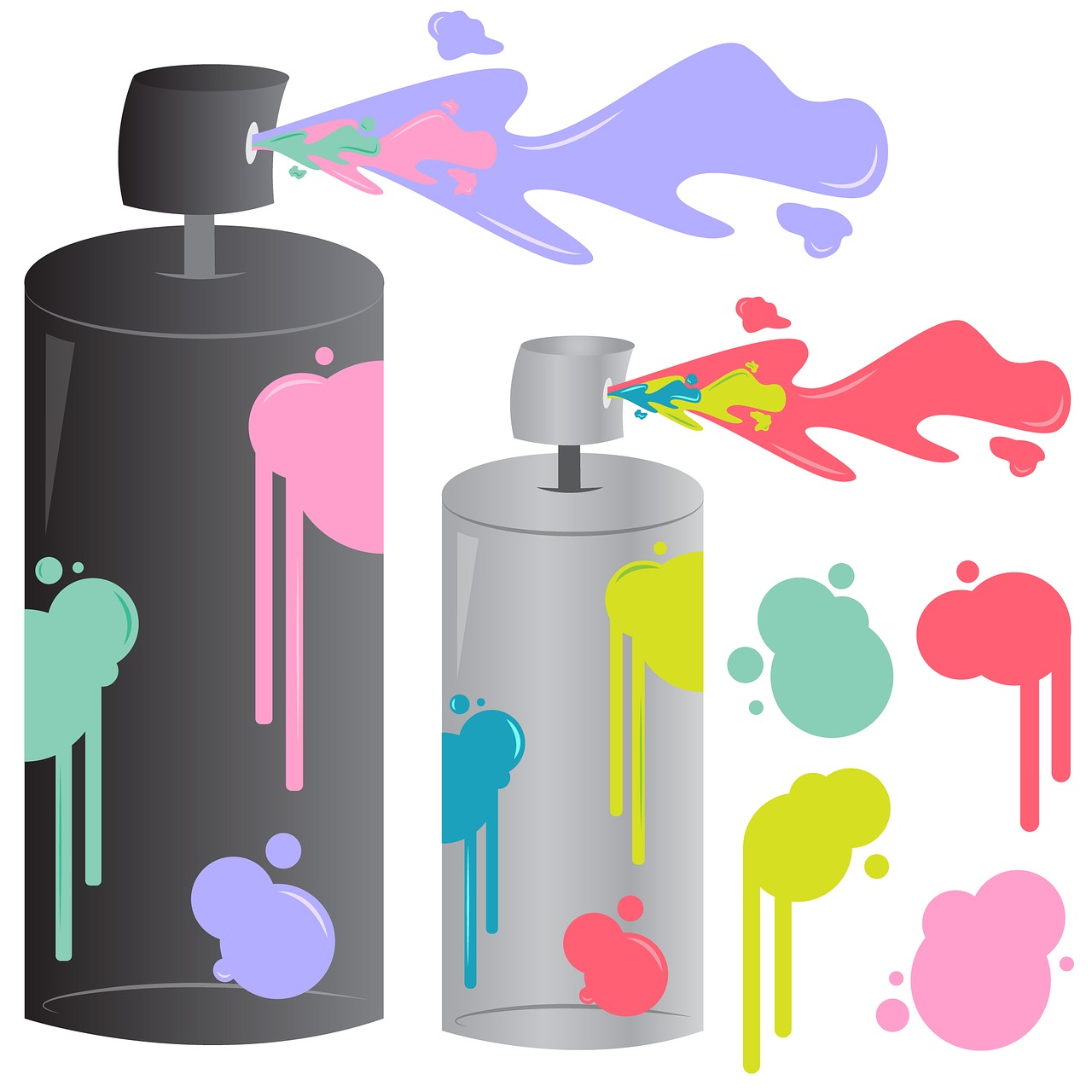 spray paint paint art free photo