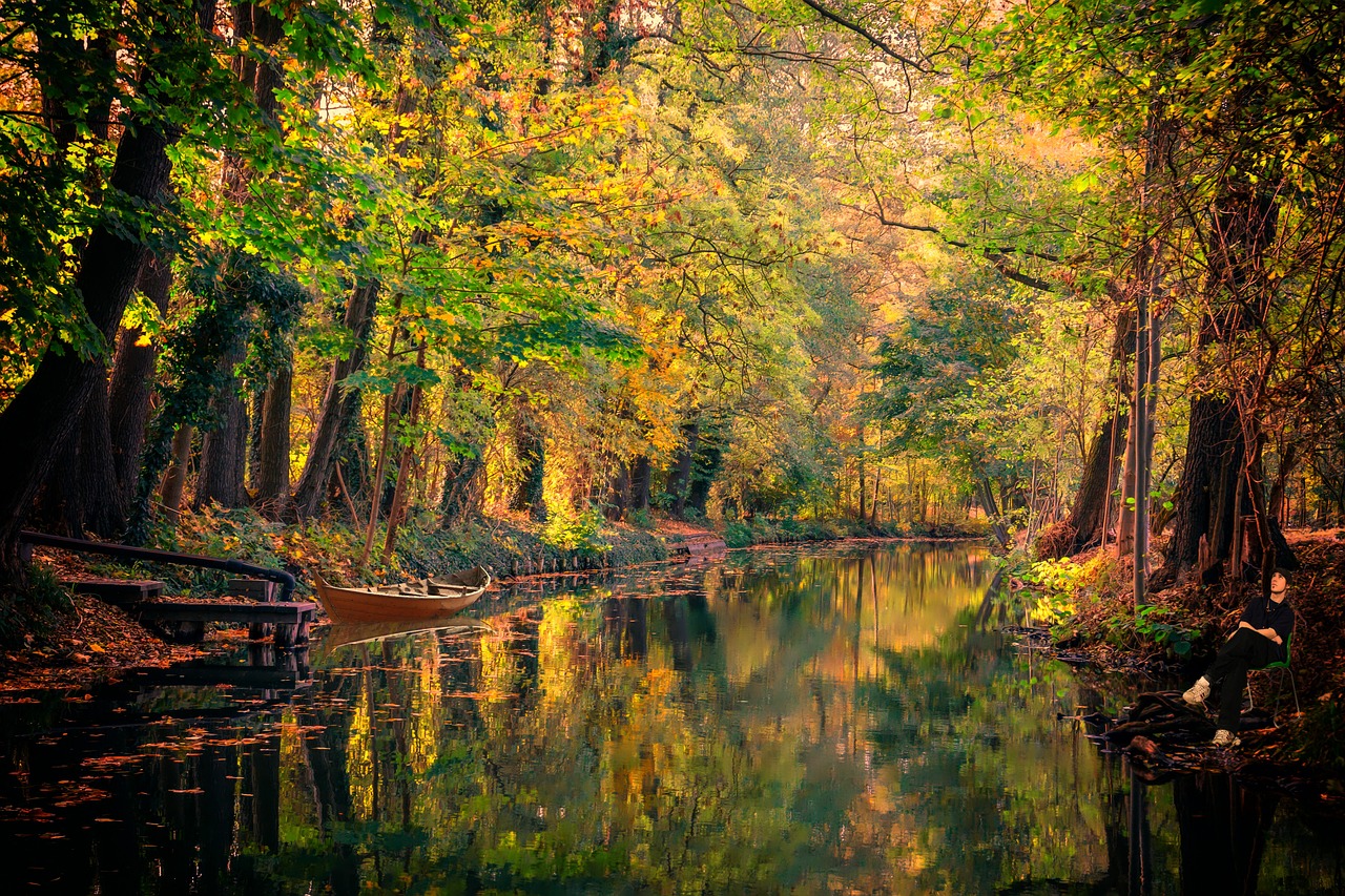 spreewald  water  channel free photo