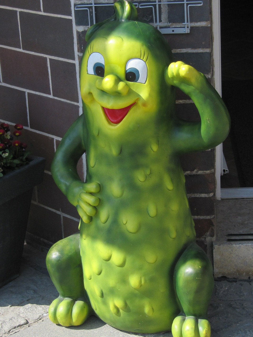 spreewald cucumber mascot free photo