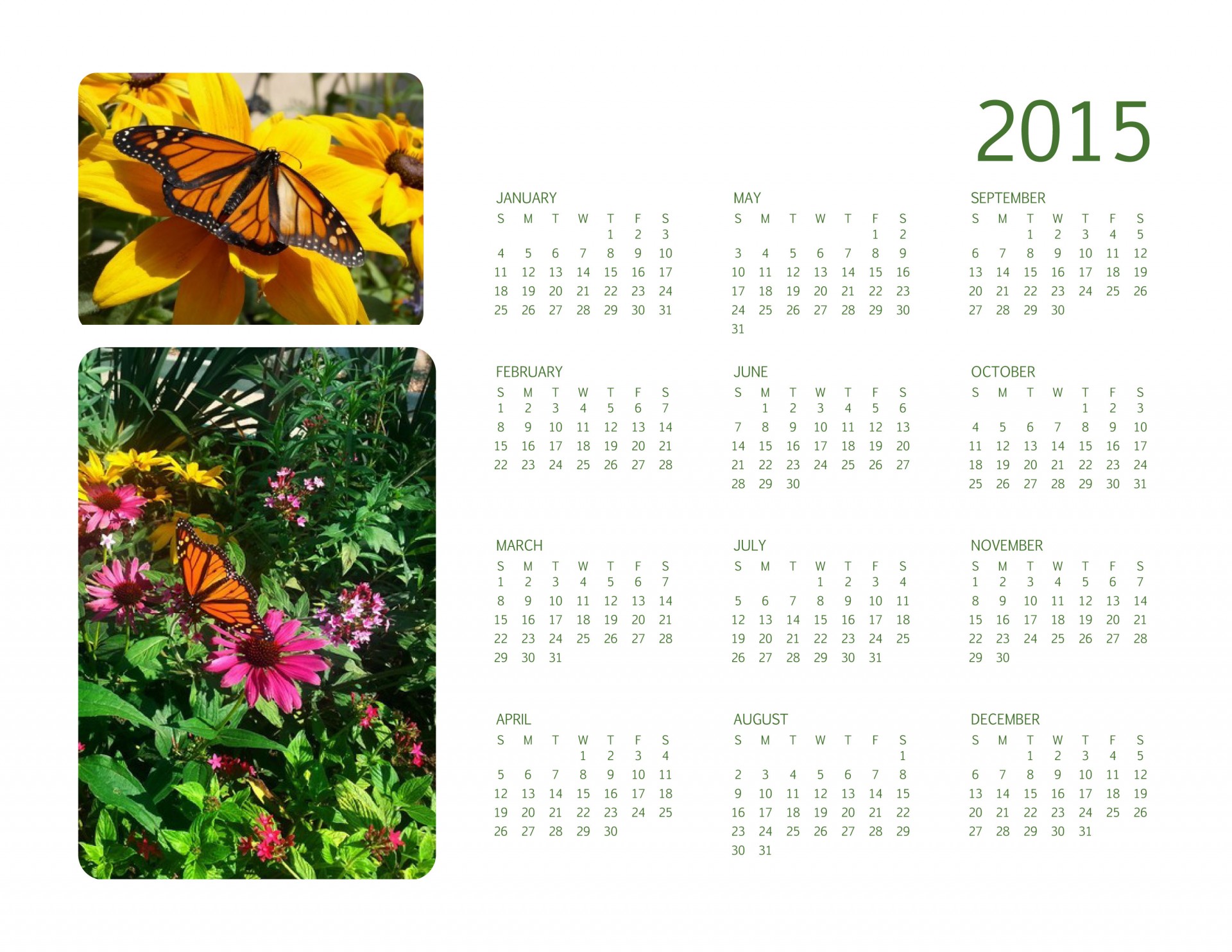 2015 calendar spring free photo