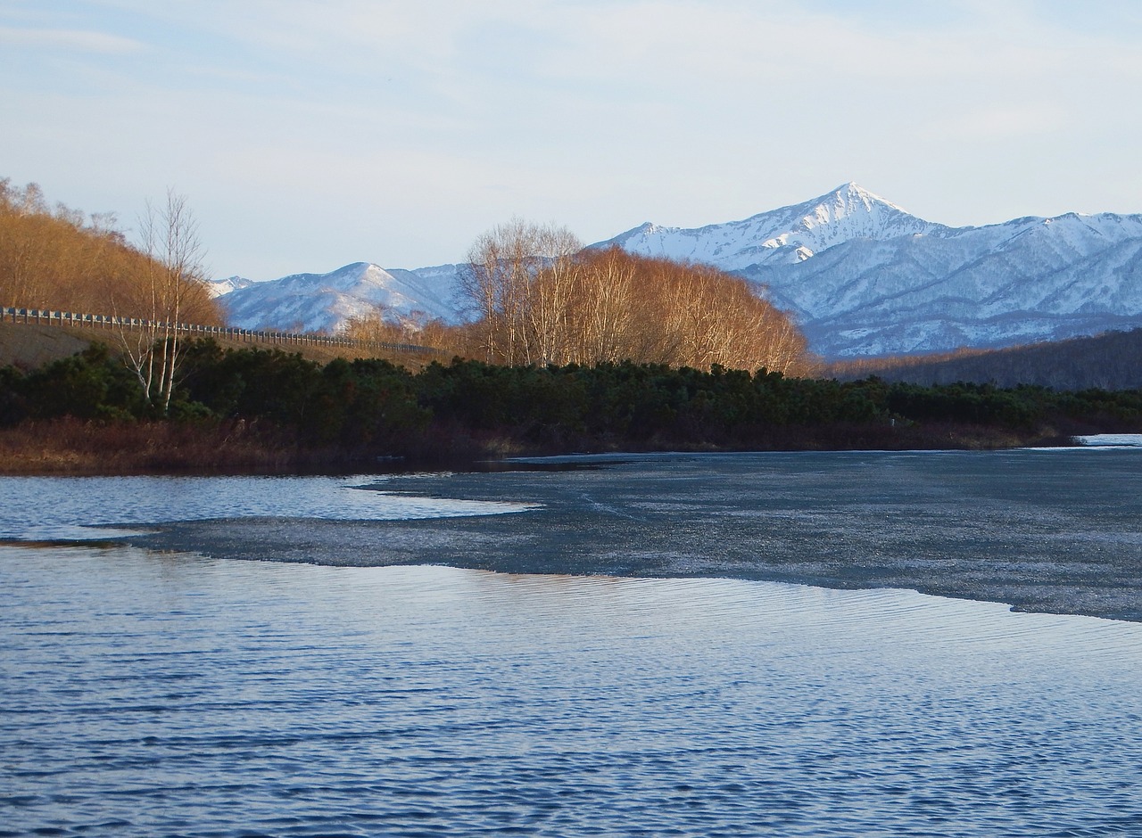 spring lake ice free photo