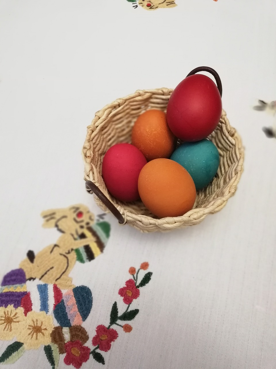 spring  easter  eggs free photo