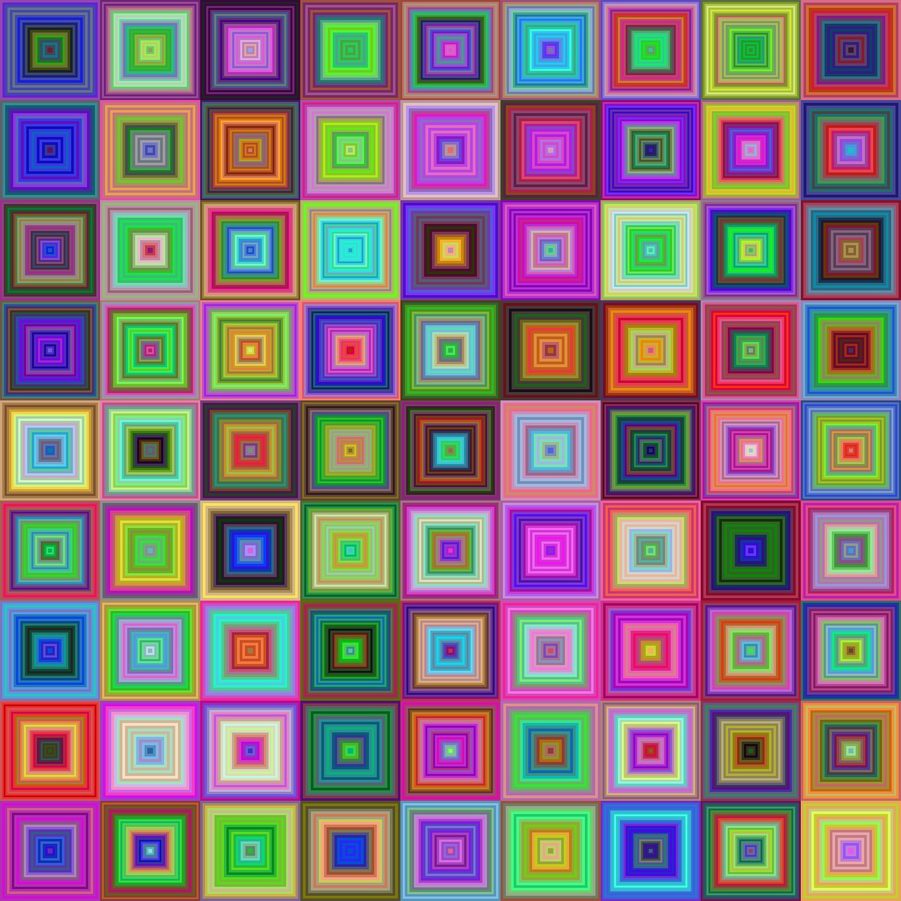 square background mosaic free photo