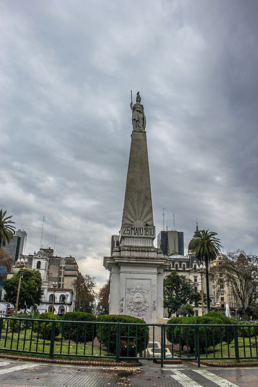 square may 21 argentina buenos aires free photo