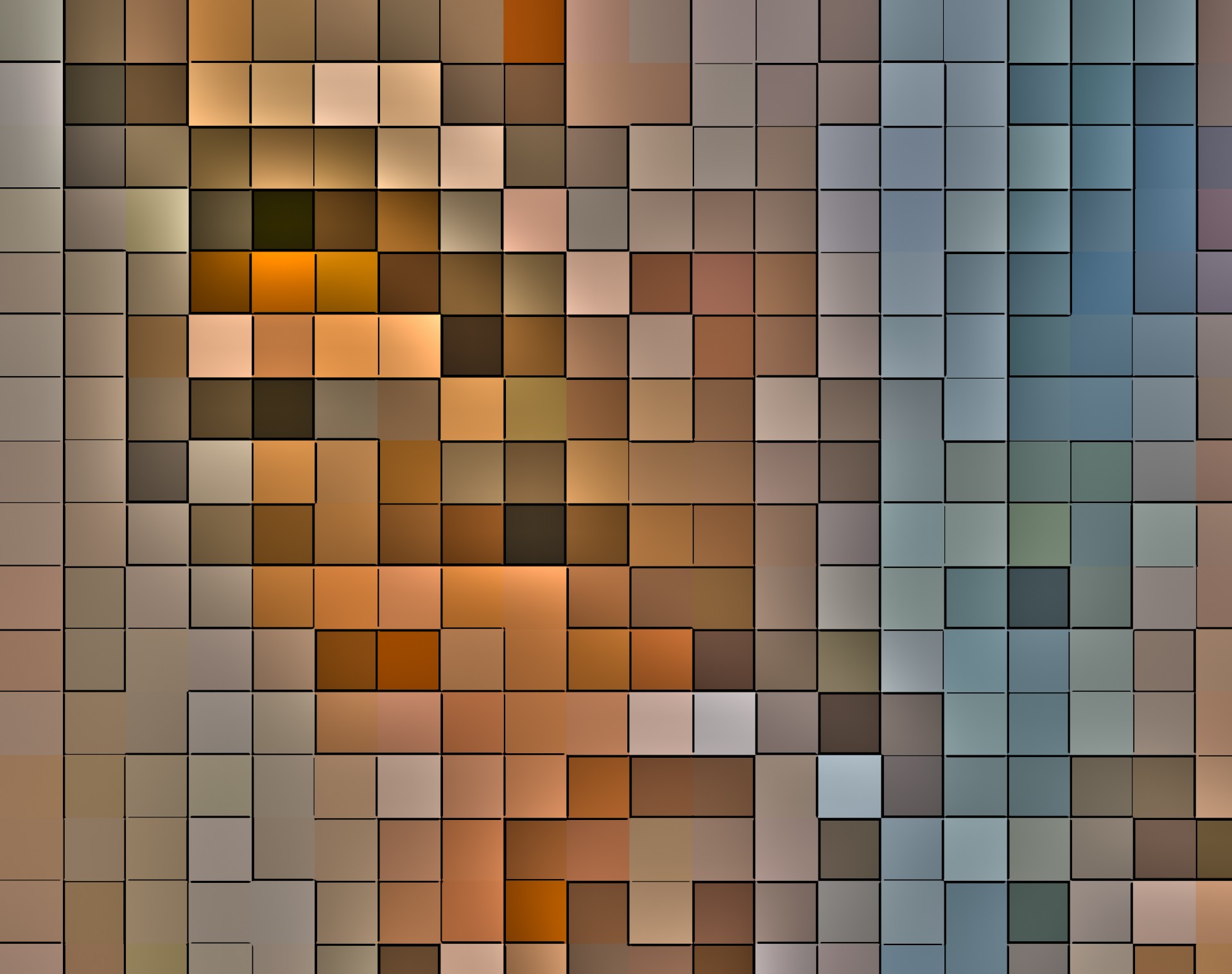 background mosaic squares browns free photo