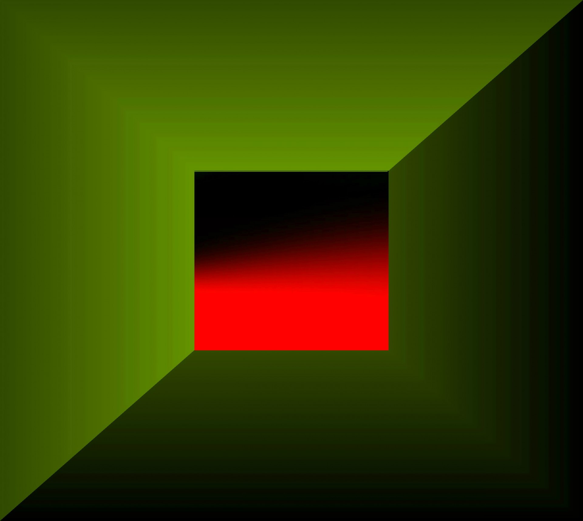 abstract square squared red/green free photo