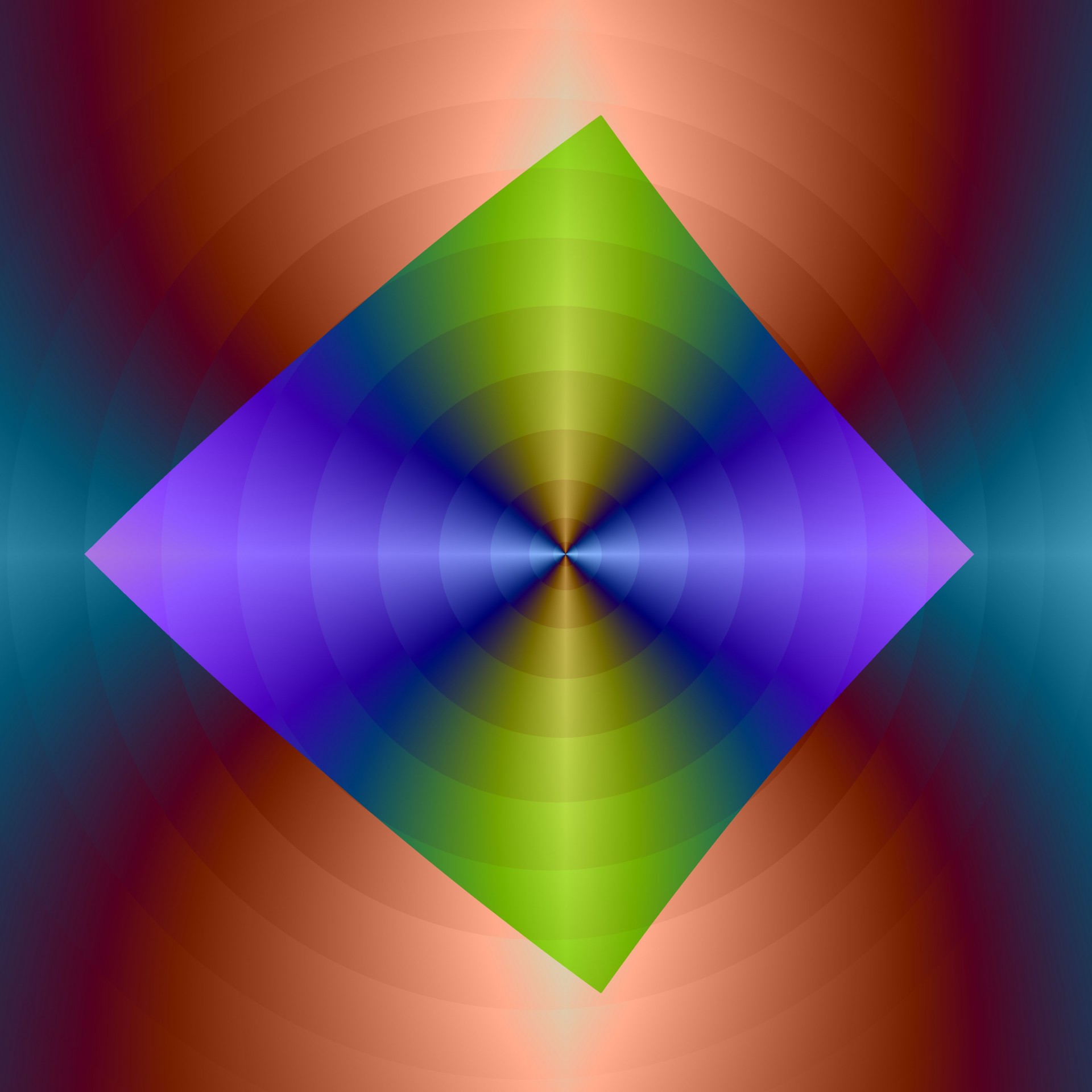 color gradient fractal free photo