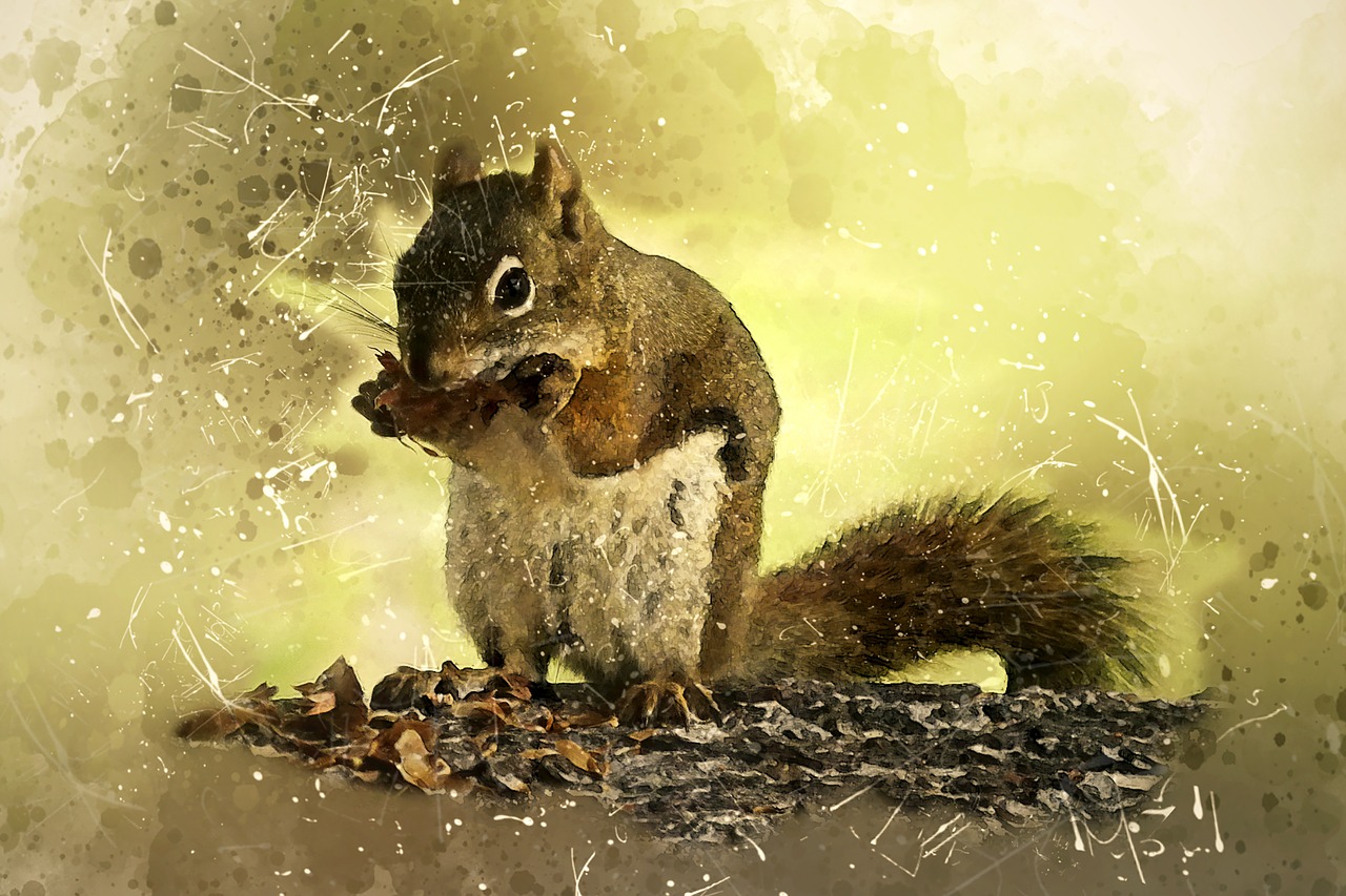 squirrel animal mammal free photo