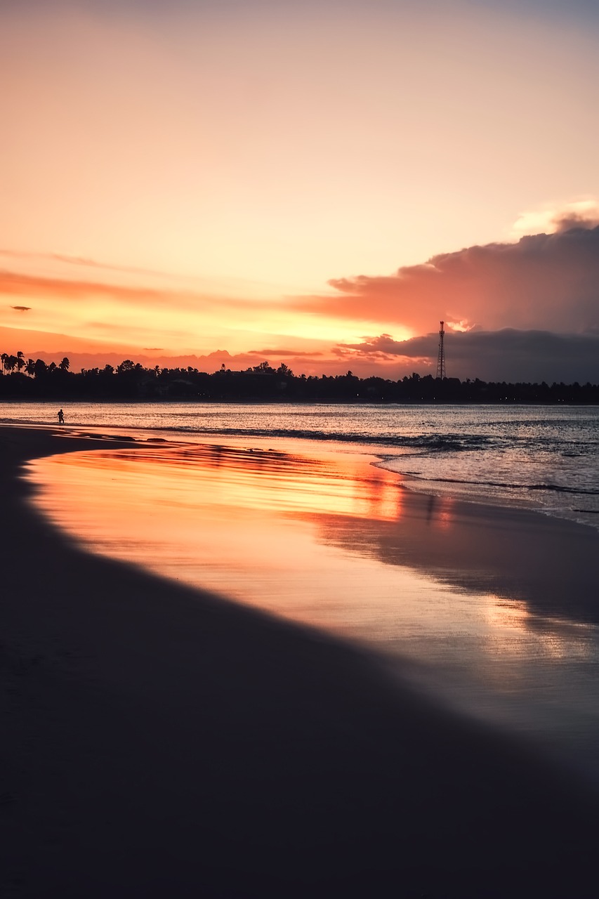 sri lanka sunset dusk free photo