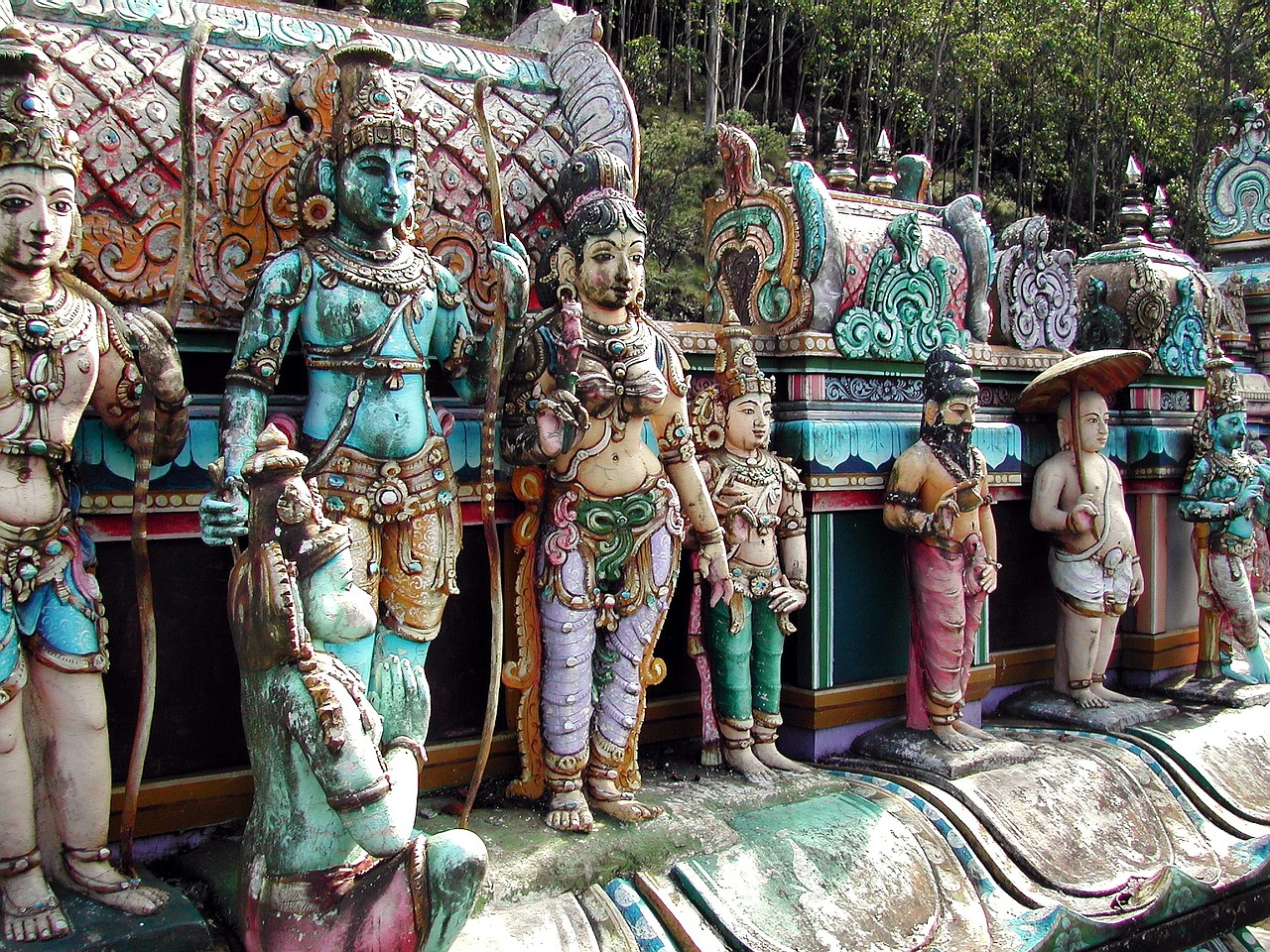 sri lanka temple hinduism free photo