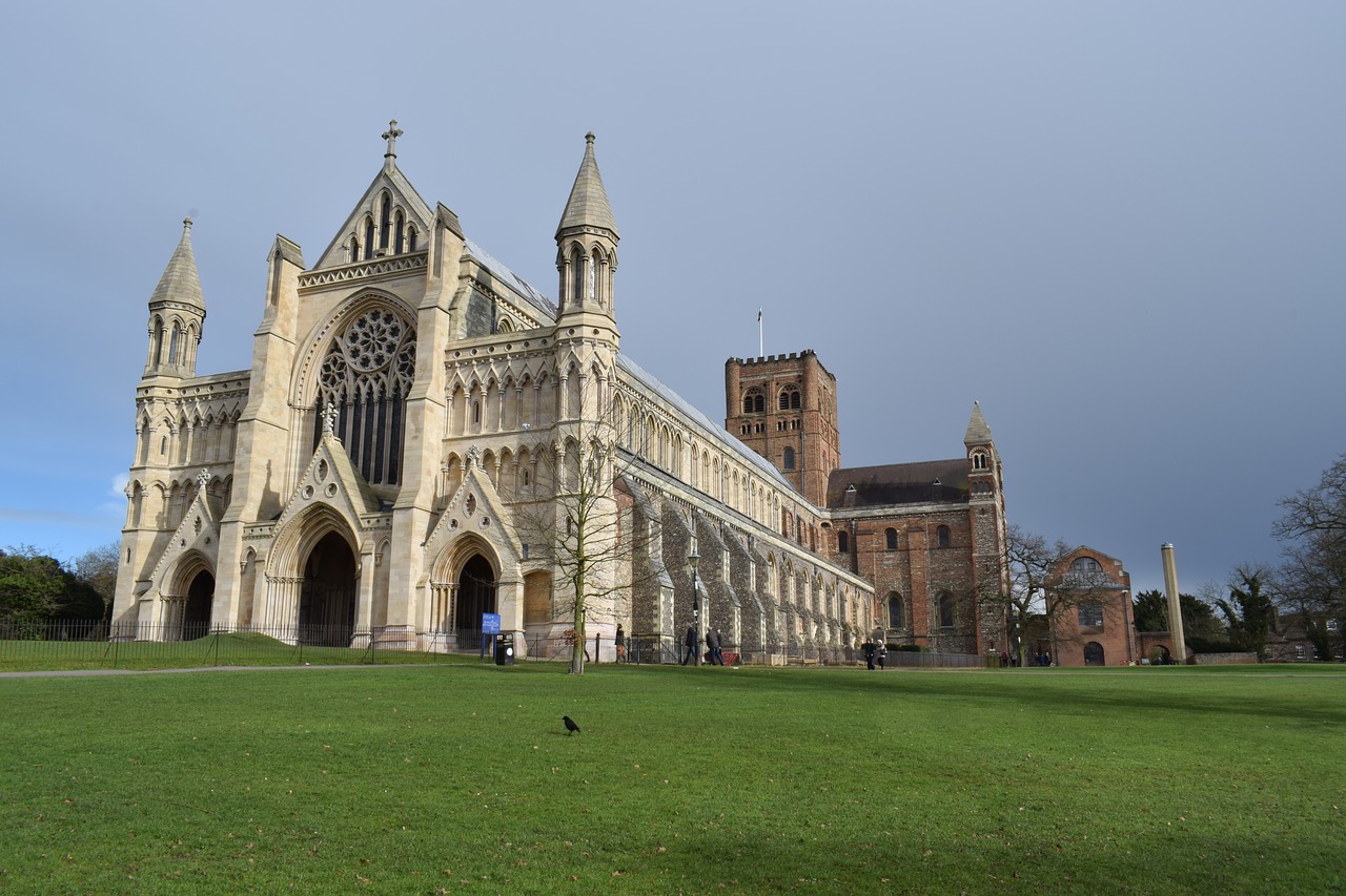st albans cathedral abbey free photo