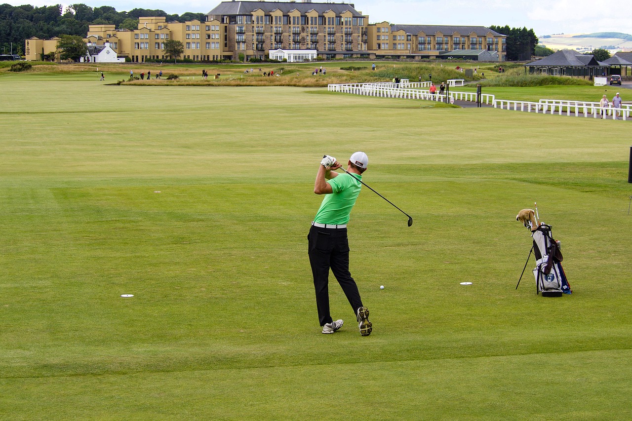 st andrews old course golfers free photo