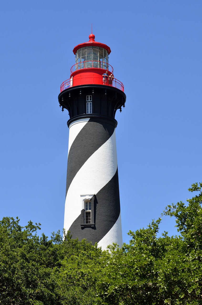 st augustine florida lighthouse free photo