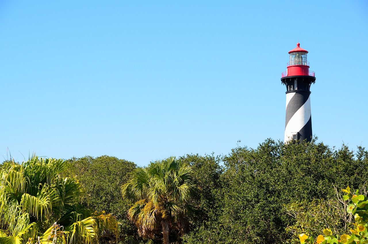 st augustine florida lighthouse free photo