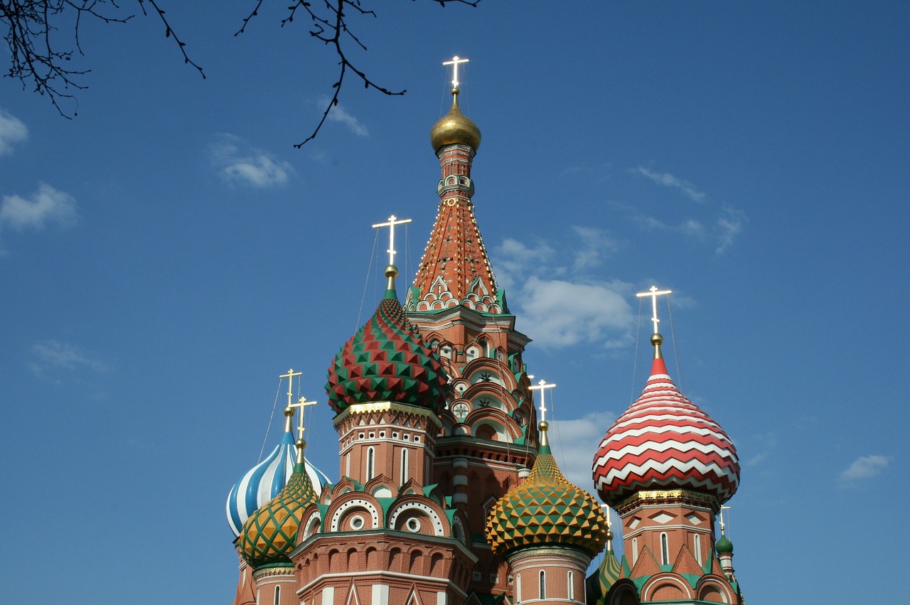 st basil's cathedral domes cupolas free photo