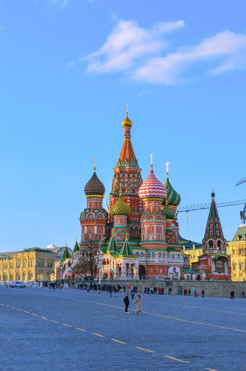 st basil's cathedral red square moscow free photo