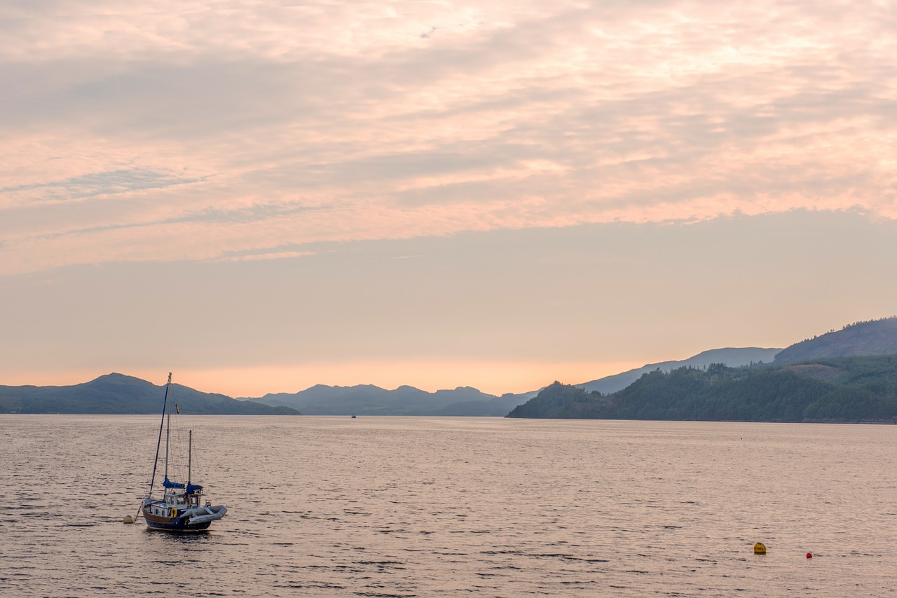 st catherines loch fyne beach coast free photo