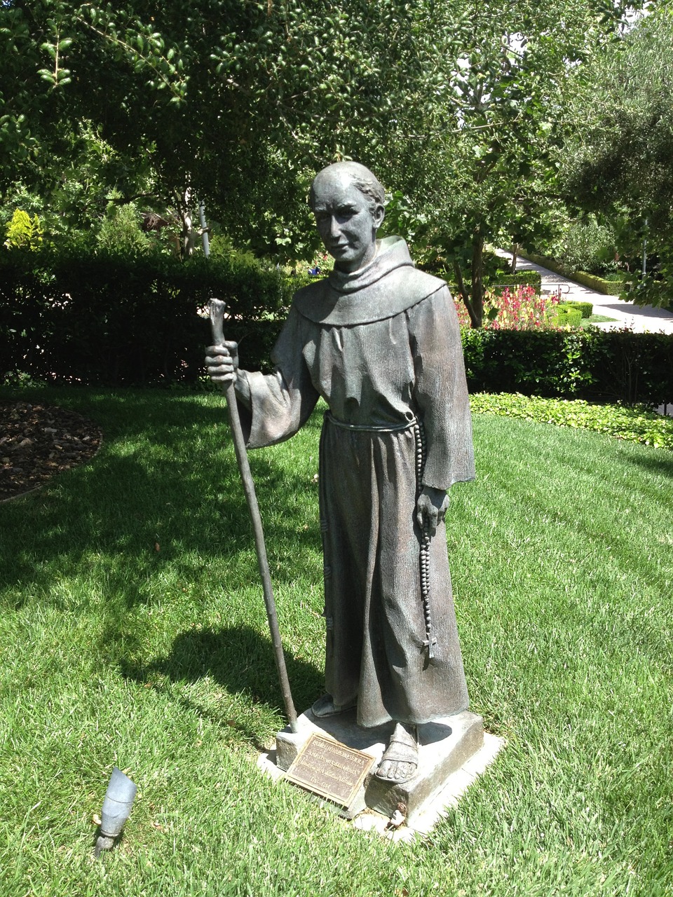 st francis garden statue garden ornaments free photo