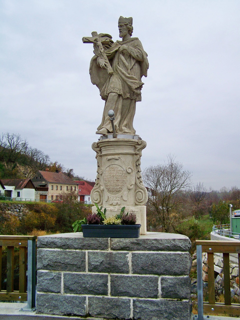 st john of nepomuk  statue  patron saint free photo