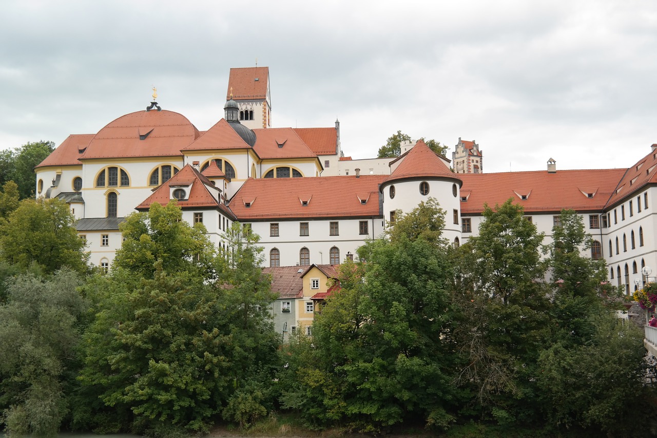 st mang abbey füssen monastery free photo