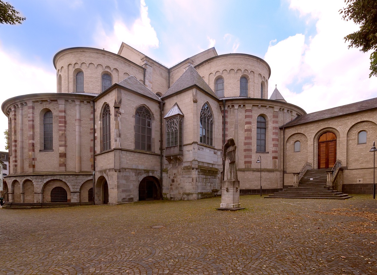 st maria capitol in romanesque churches cologne free photo