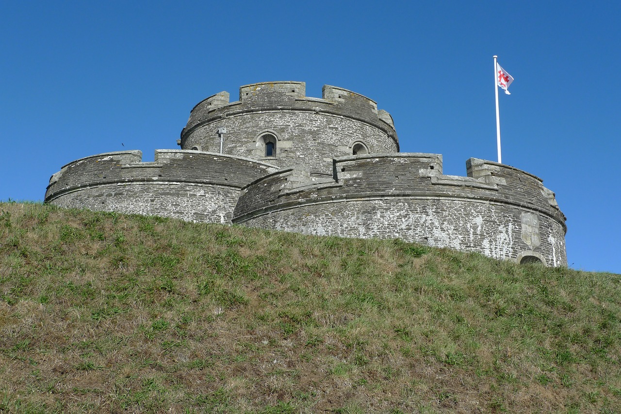 st mawes castle castle fort free photo