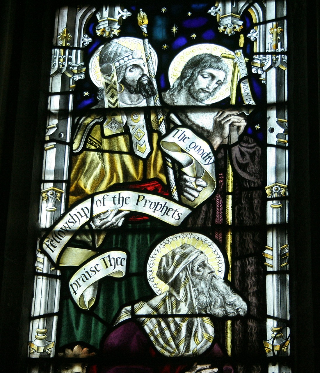 st michael's church stained glass window sittingbourne free photo