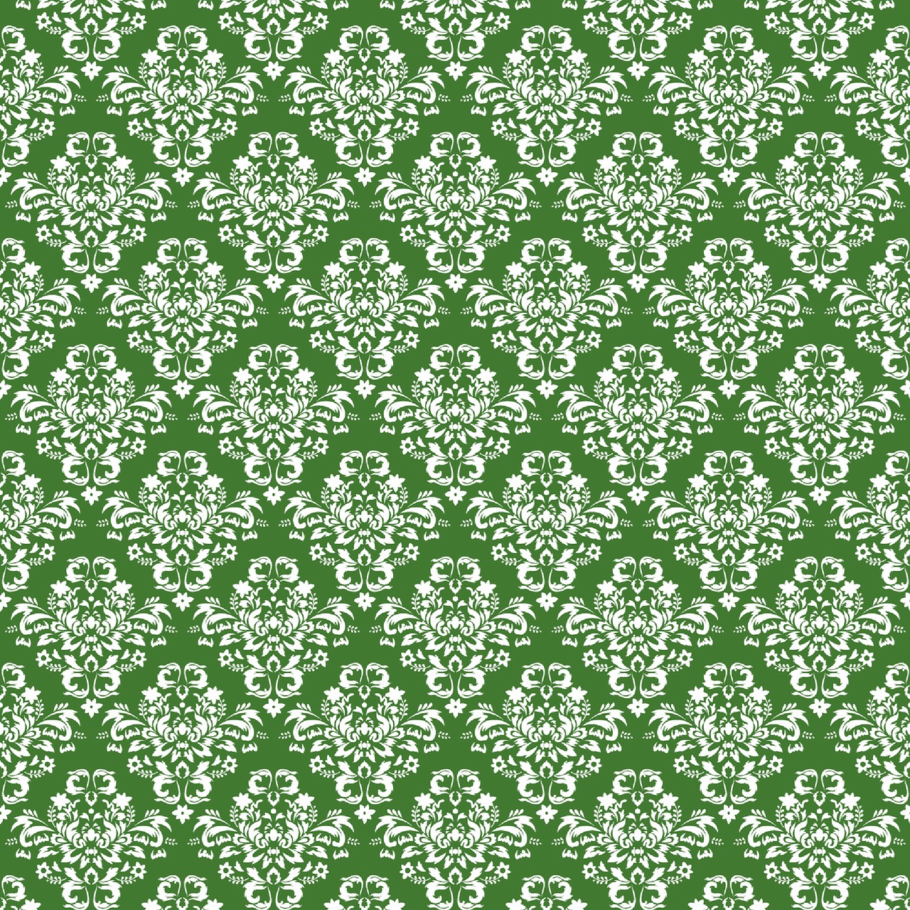 st patrick's day damask green free photo