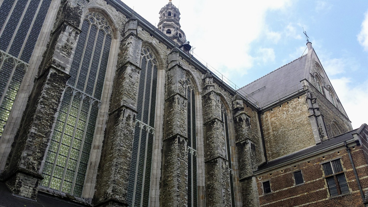 st paul's church antwerp belgium free photo