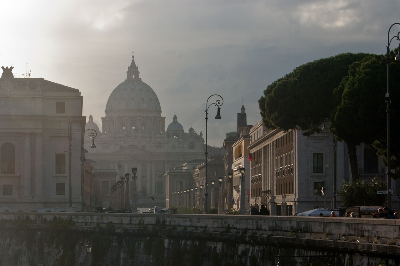 st peters vatican afternoon free photo