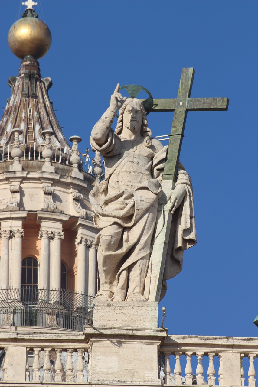 st peter's basilica church rome free photo