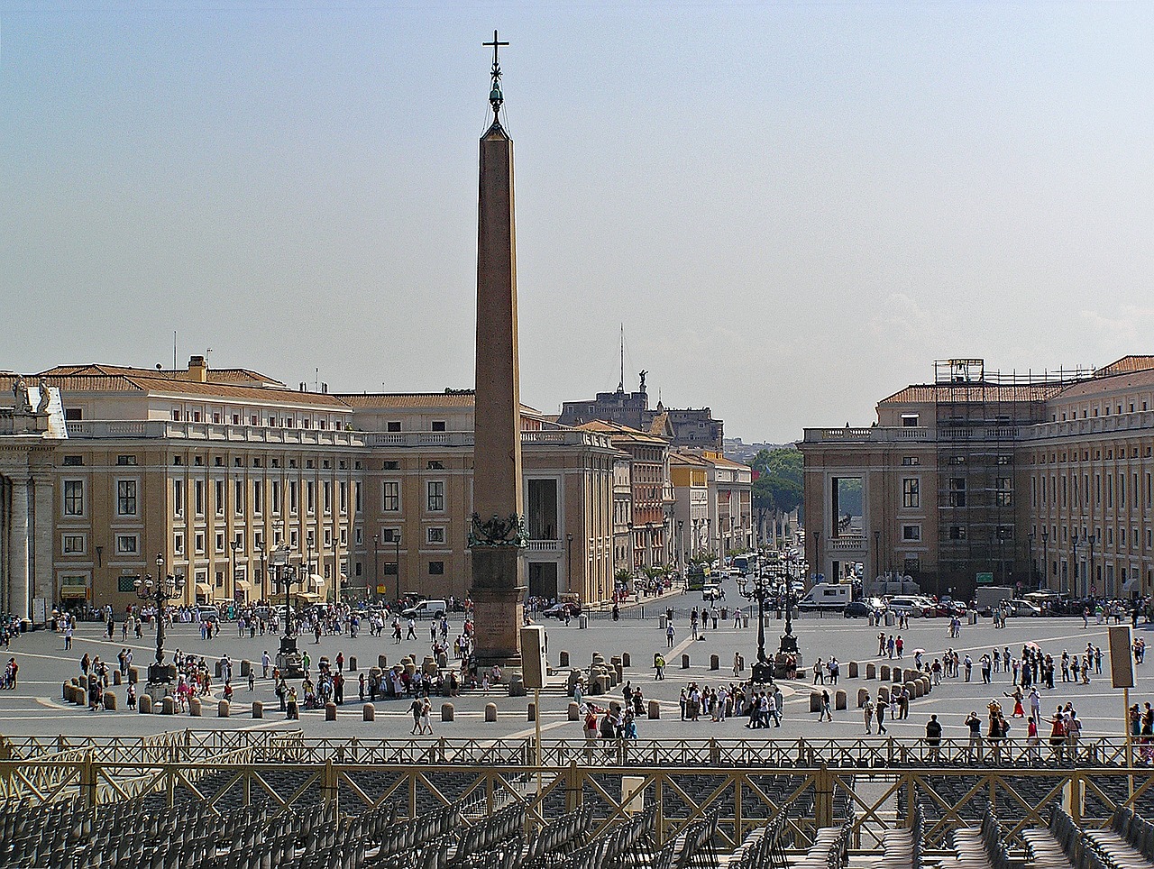 st peter's square rome vatican free photo