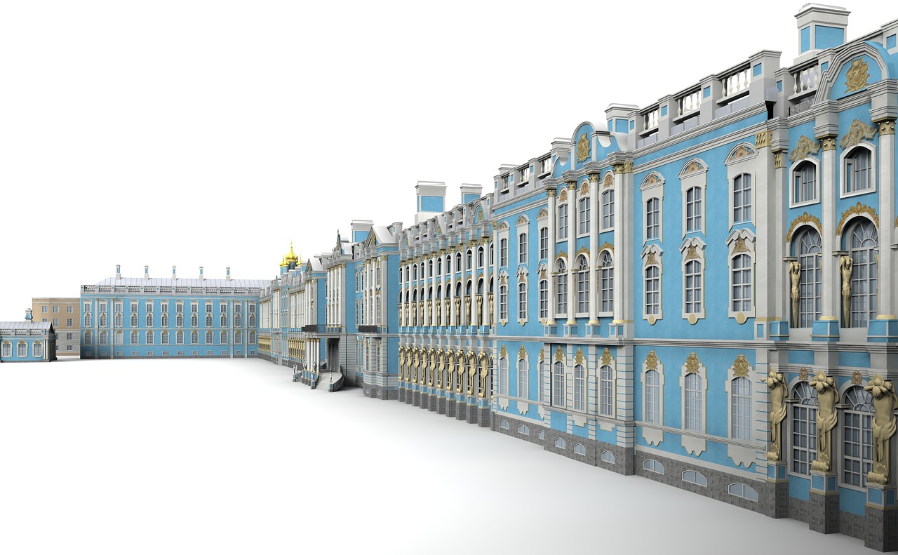 st petersburg palace architecture free photo